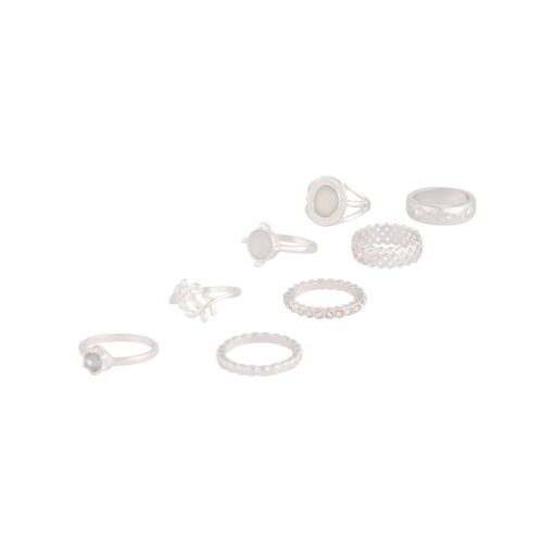 Crosshatch Ring 8-Pack