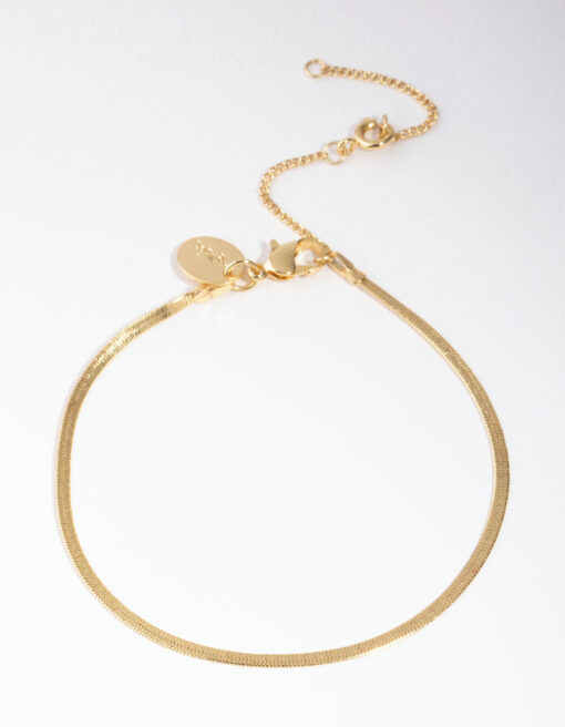 Thin Snake Chain Bracelet