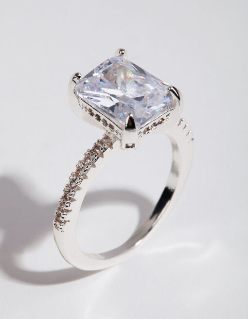 Emerald Cut  Ring
