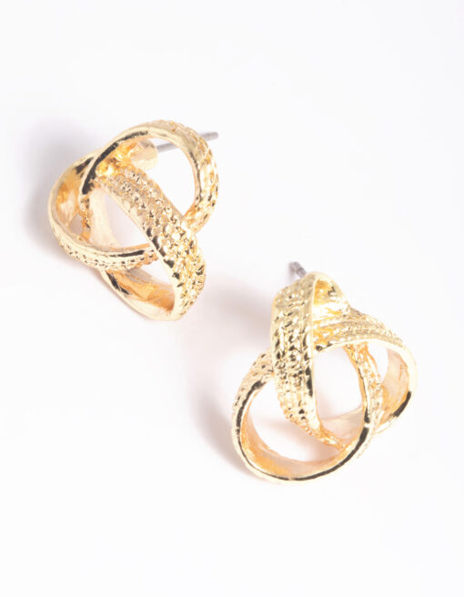 Knot Stud Earrings
