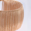 Wide Chain Cuff Bangle Bracelet