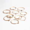 Mixed Stone & Textured Ring Pack