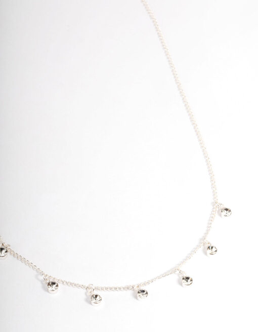 Stone Droplet Necklace