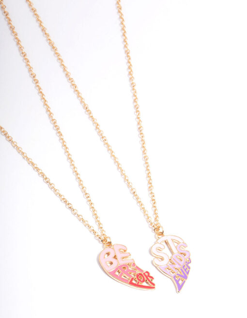 Kids Heart Necklace Pack