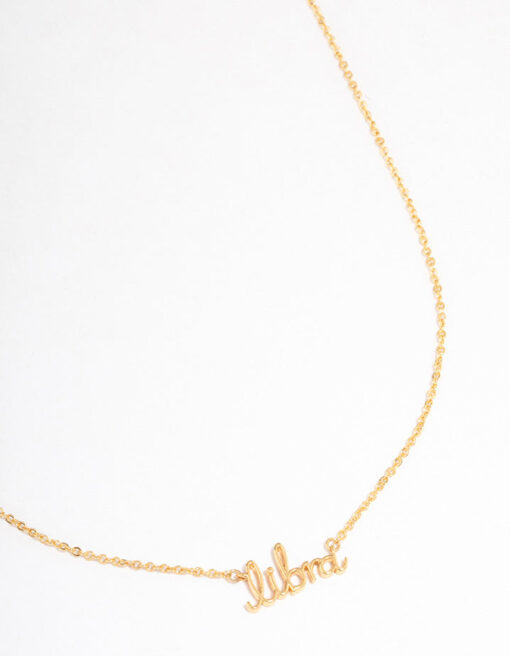 Libra Pendant Necklace