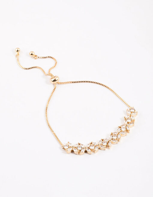 Statement Flower  Toggle Bangle