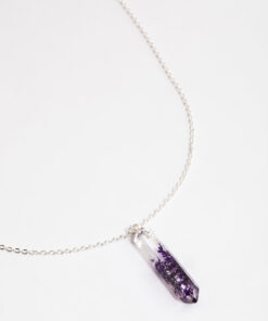 Flower Shard Pendant Necklace