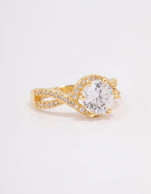 Round Halo Ring