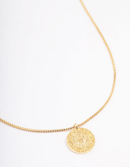 Cancer Star Sign Pendant Necklace