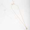 & Plain Locket Necklace Pack
