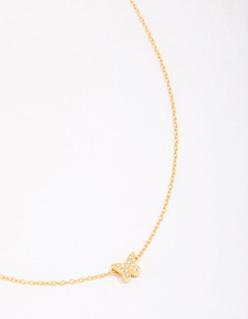 Butterfly Pendant Necklace
