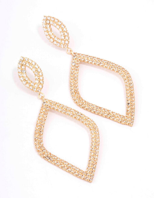 Diamond-Shaped Earrings