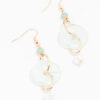 Pearl Donut Earrings