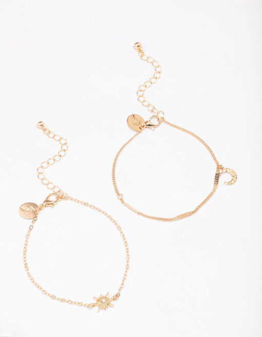 Star & Moon Bracelet Pack