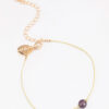 Beaded  Stone Bracelet