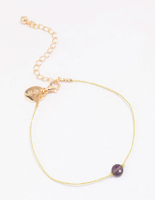 Beaded  Stone Bracelet