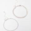 Snake Double Chain Bracelet Pack