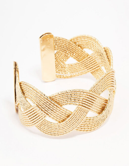 Textured Woven Wrist Cuff