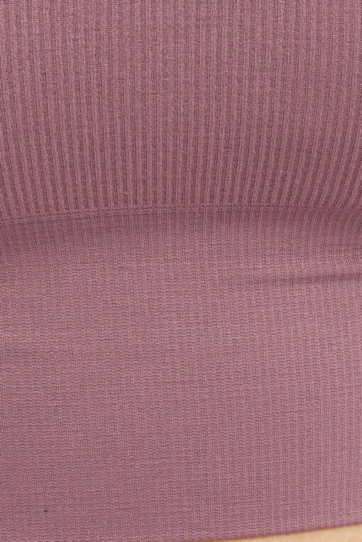Purple Crop Singlet Top Seamless - Image 6