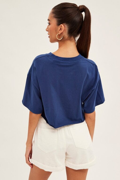 White Denim Shorts High Rise - Image 5