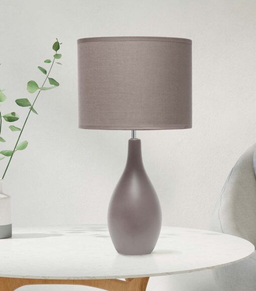 Desk Lamp With Fabric Shade - Image 3