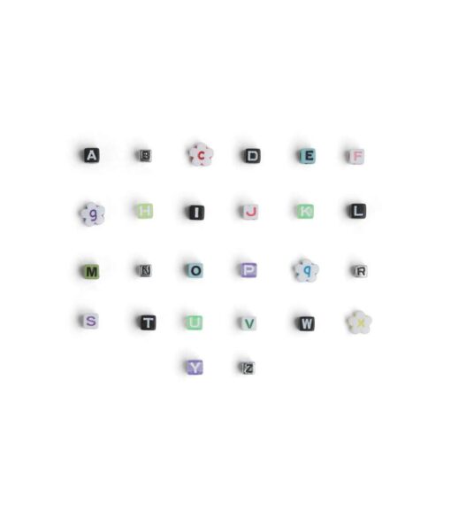 13oz Alphabet Assorted Beads - Image 3
