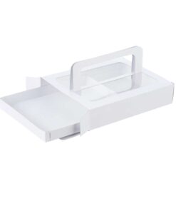 9" x 7.5" Handled Treat Boxes With Window & Insert 6ct