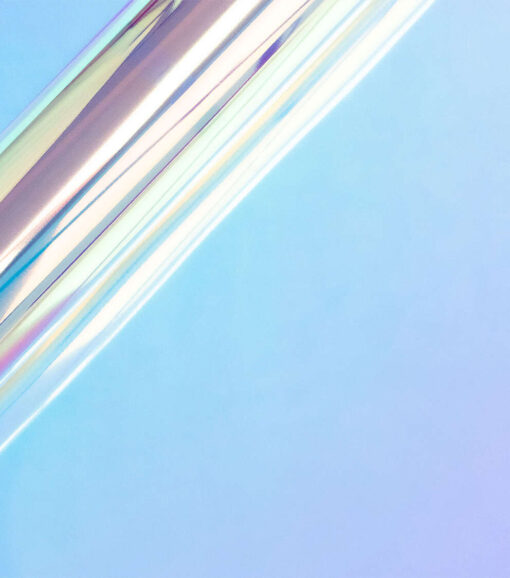 Rainbow Pearl Holographic 12" x 36"