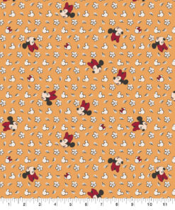 Disney Cotton Fabric Ditsy Floral