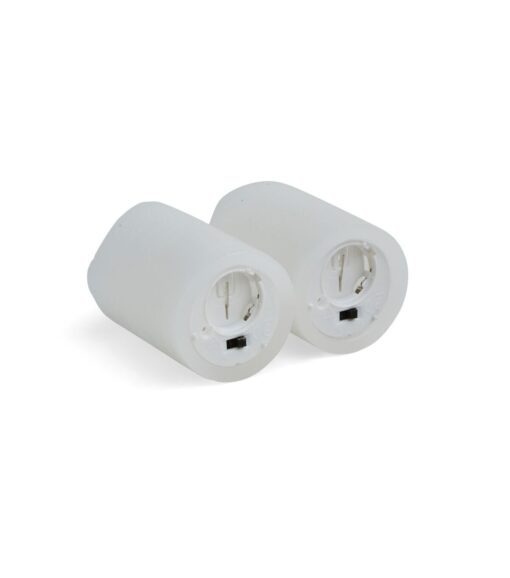 White Votive Candles 2pk - Image 4