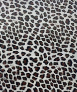 12" x 24" Snow Leopard Print Iron On Vinyl