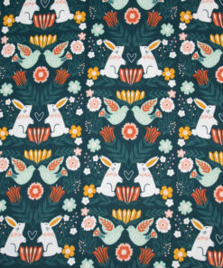 Bunnies & Doves Super Snuggle Flannel Fabric