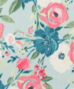 Blue Anti Pill Fleece Fabric