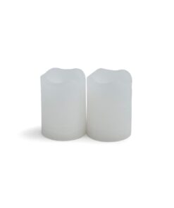 White Votive Candles 2pk