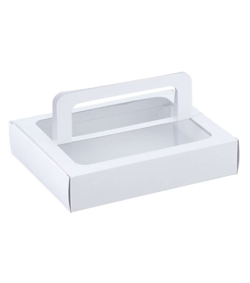 9" x 7.5" Handled Treat Boxes With Window & Insert 6ct - Image 2