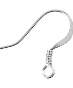 4" Stainless Steel Fish Hook Ear Wires 24pk
