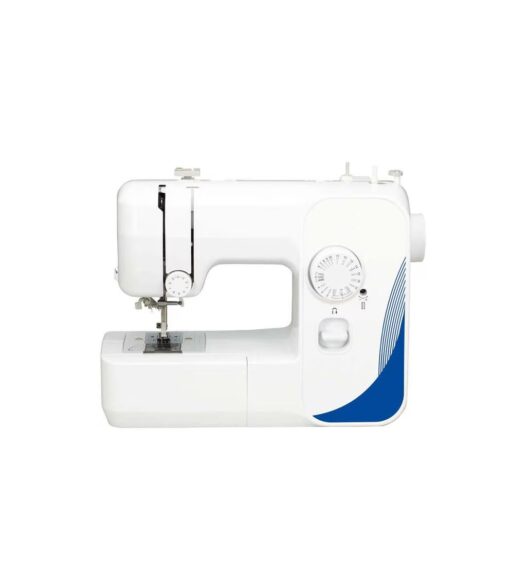 17 Blue Mechanical Sewing Machine With Extension Table