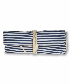 Blue & White Stripes Hook Organizer Case