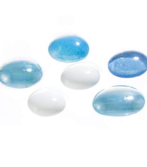 42oz Blue Seaside Glass Gems - Image 2