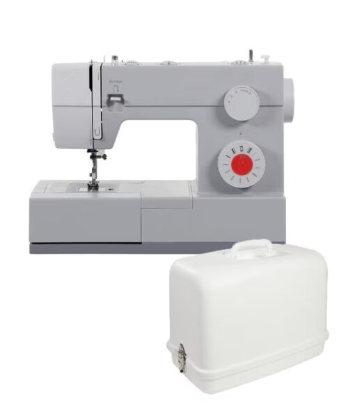 Heavy Duty Sewing Machine & Case Bundle