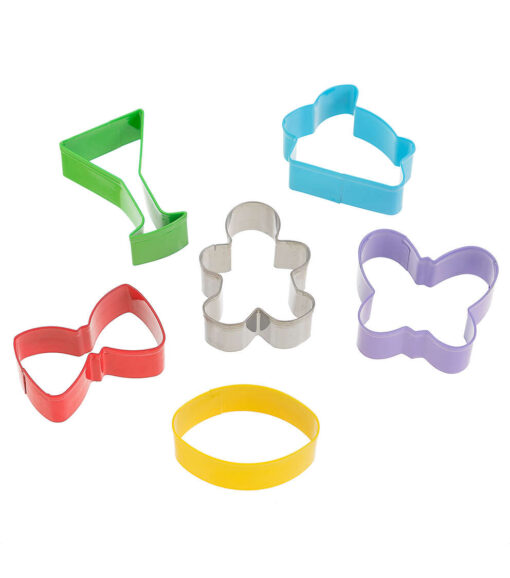 40ct Mini Multicolor Cookie Cutters - Image 4
