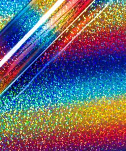 Rainbow Holographic 12" x 36"