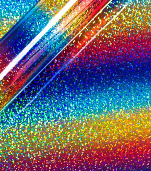 Rainbow Holographic 12" x 36"